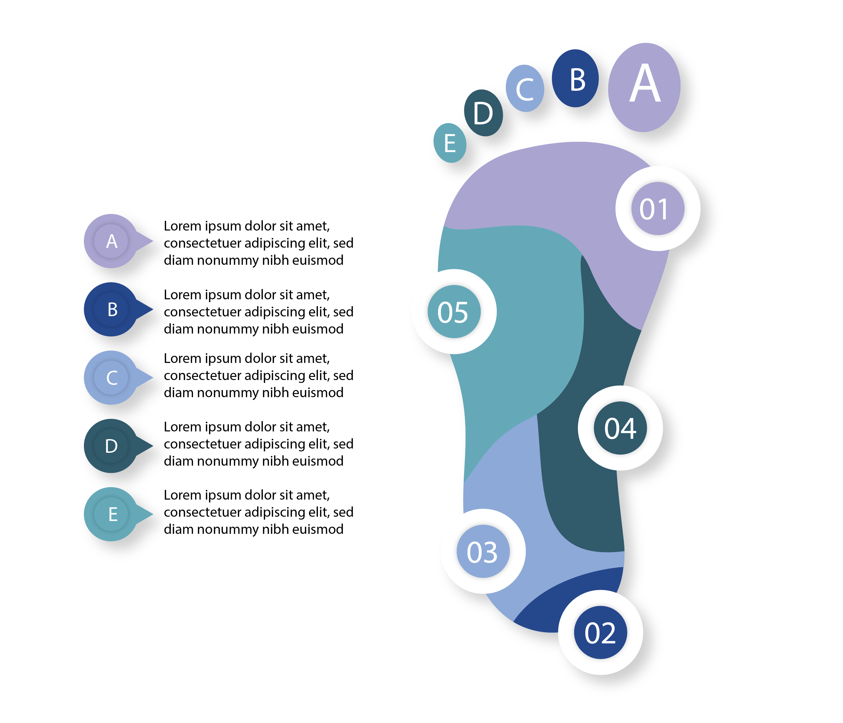 Footprint Graphic
